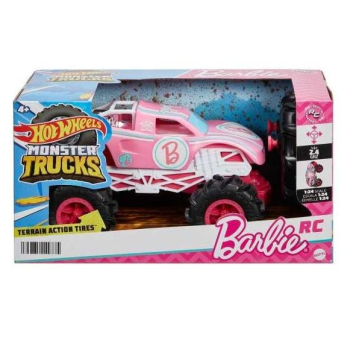 Hot Wheels Monster Truck R/C Barbie 1:24
